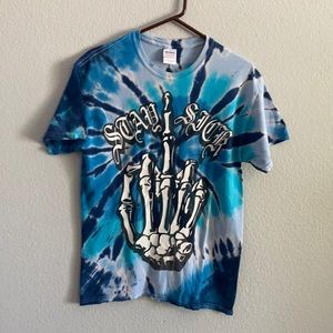 Men’s Blue Tye Dye Stay Sick shirt